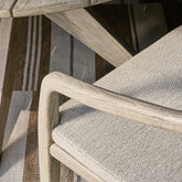 Classic Home Dawn Outdoor Dining Chair Gray Model 53051452